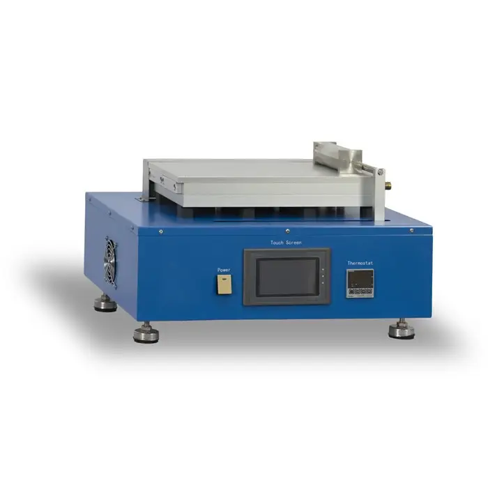 Lab Electrode Heating Film Coater Machine | Vacuum Aluminum Plate Coating System for Li-Ion Battery R&D